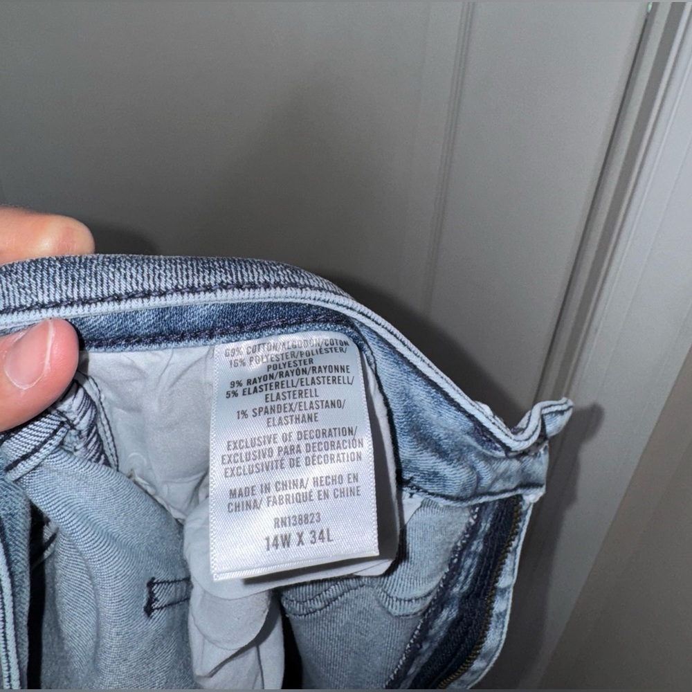Idyllwind Light Blue Flare Jeans - Wide Leg - Picture 7 of 9